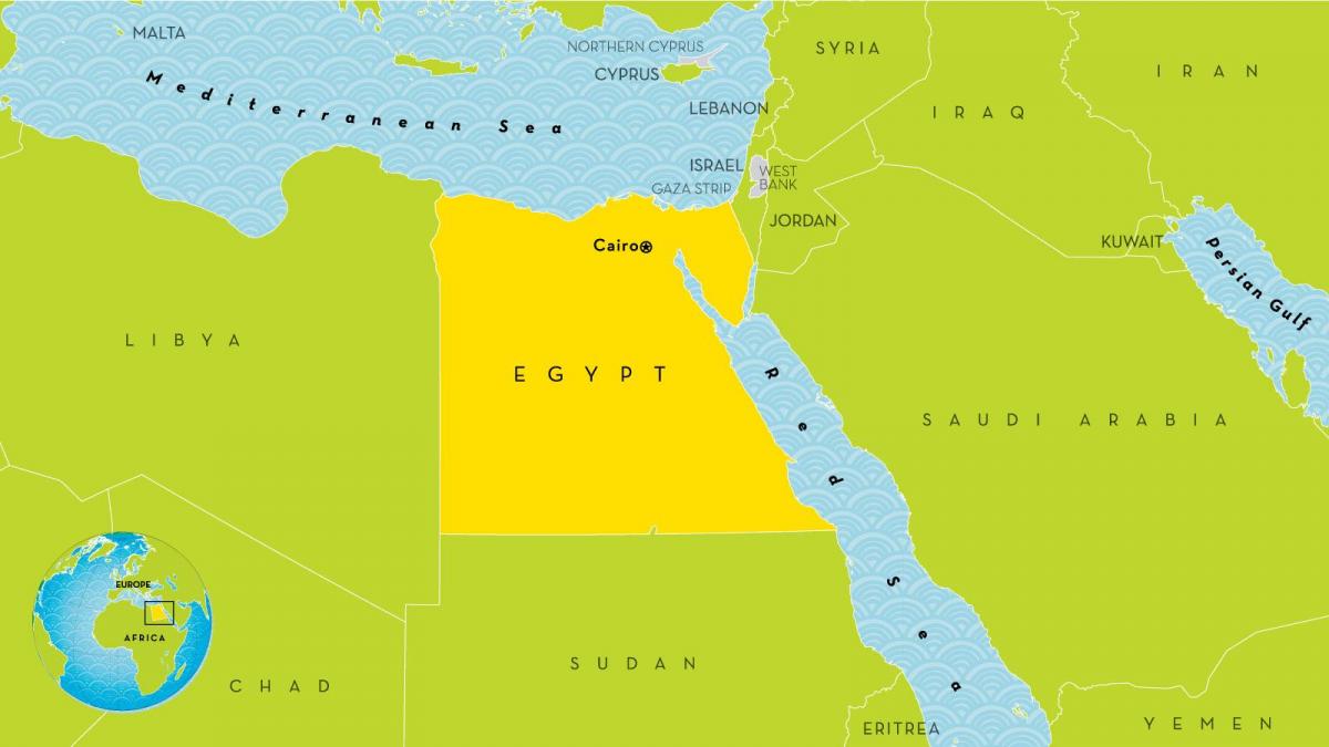 нийслэлийн египет газрын зураг